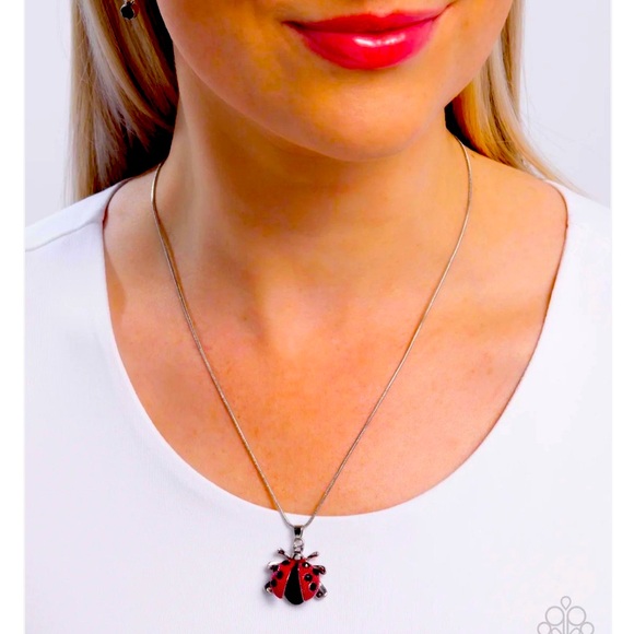 🐞❤️🐞 LOVE MY LADYBUG❗️ PAPARAZZI “LADYBUG LEGEND” RED NECKLACE❗️🐞❤️🐞 - Picture 5 of 5